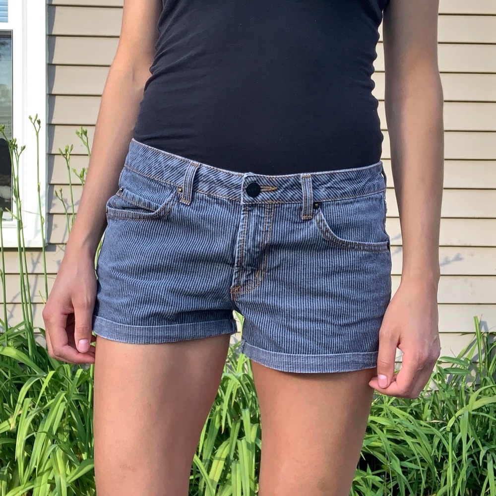 Lux striped vintage shorts